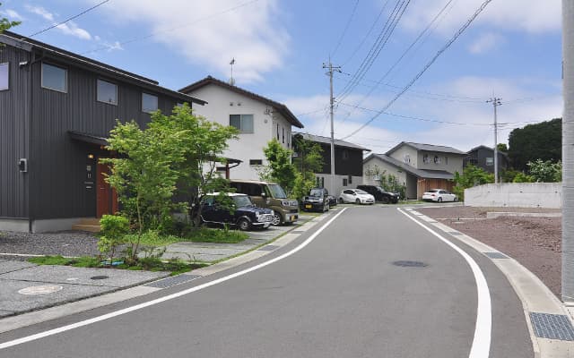 あさひの森の街並み